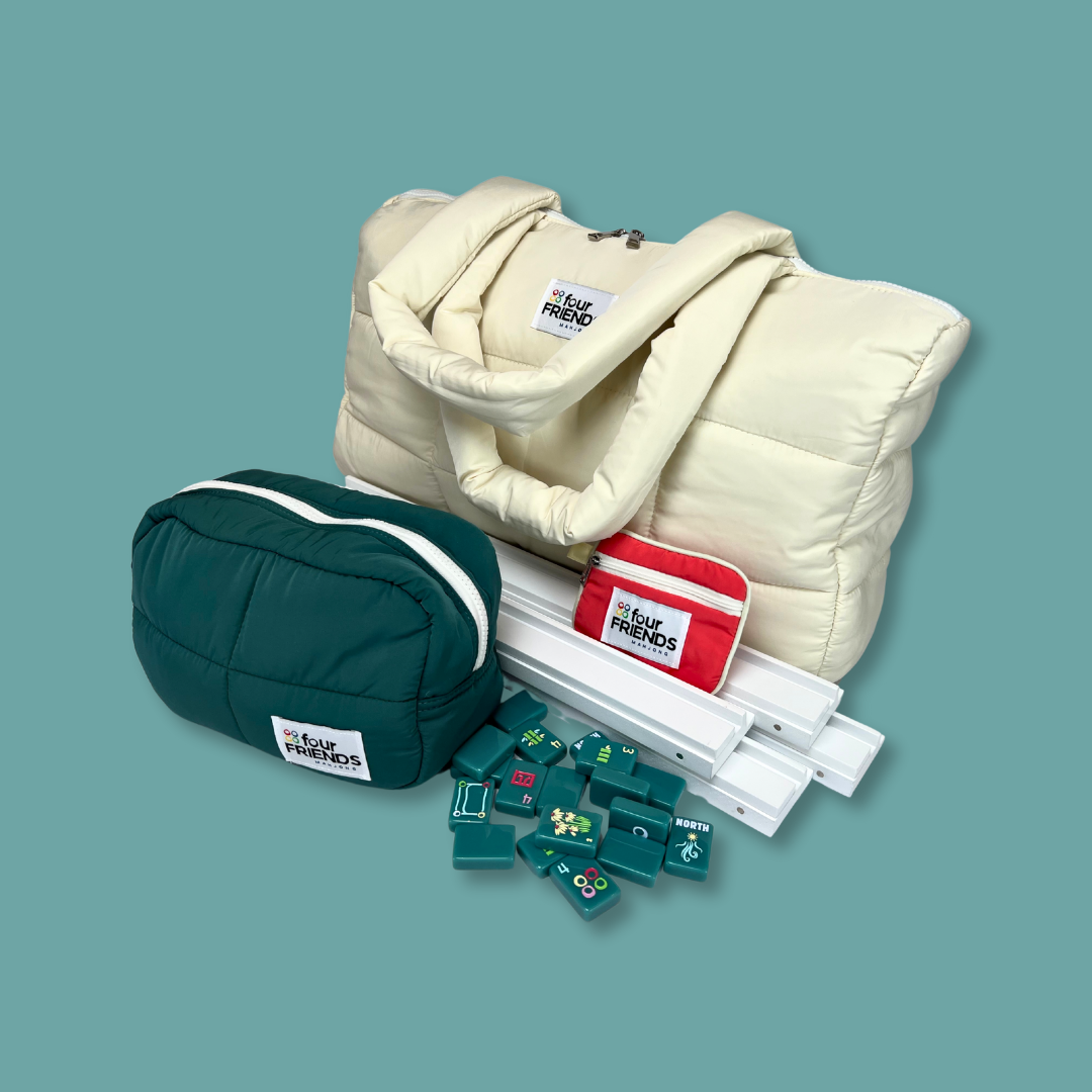 Puffer Tote for Mahjong Racks and More