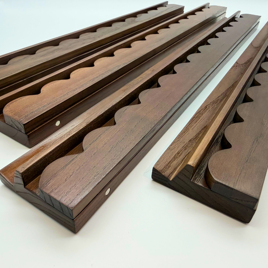 Walnut Racks & Pushers - 20" Long