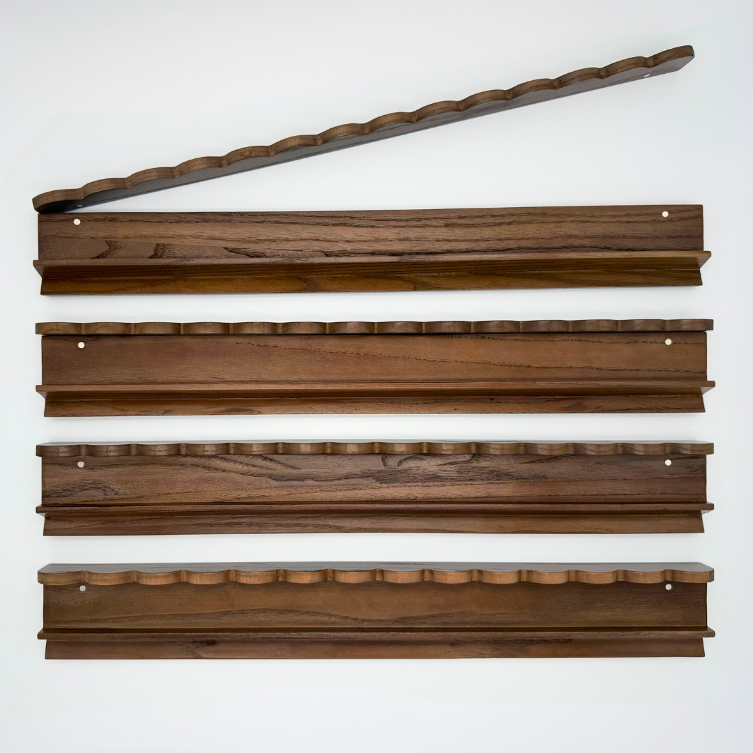 Walnut Racks & Pushers - 20" Long