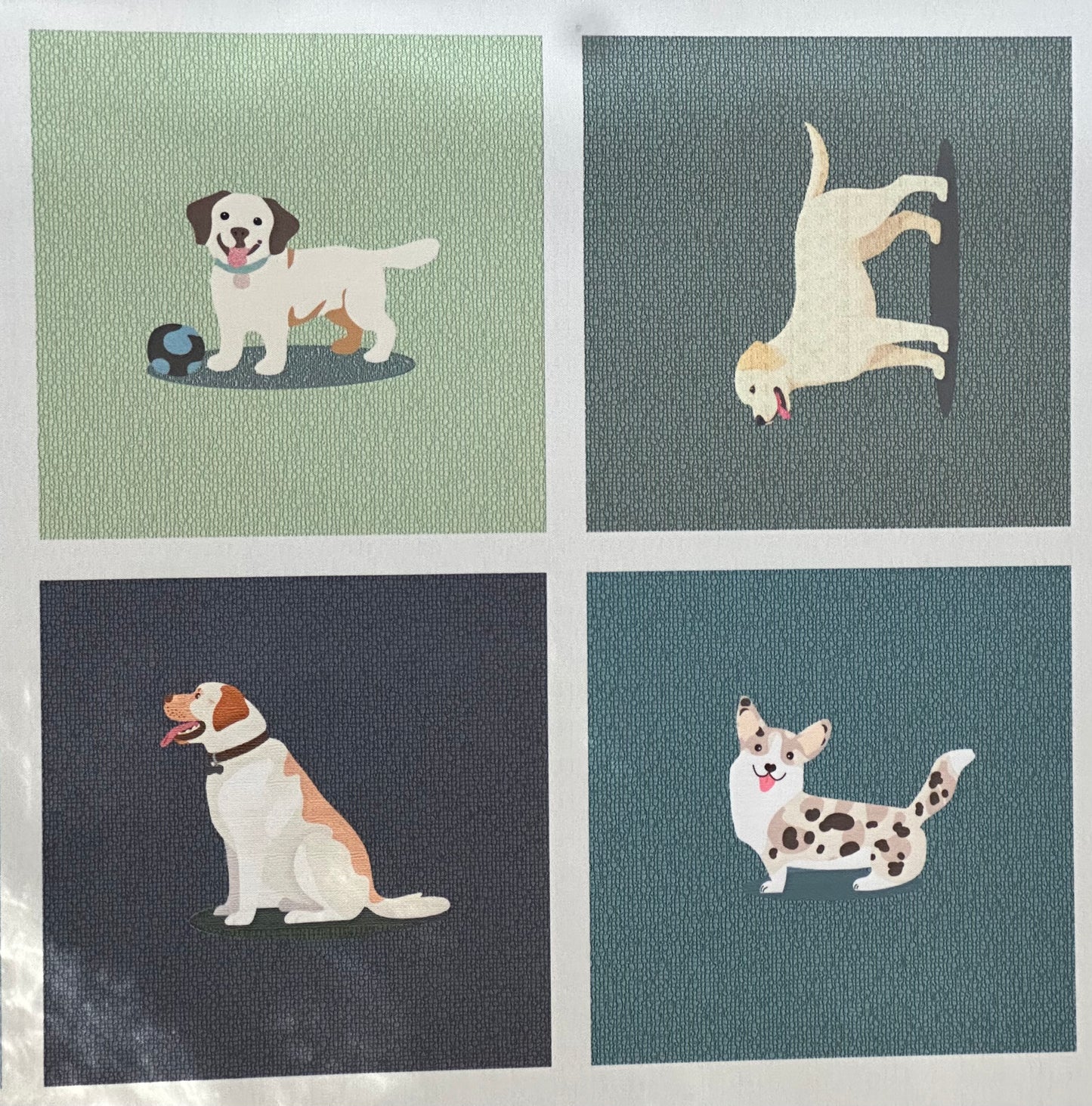 Dog Patch Mahjong Mat