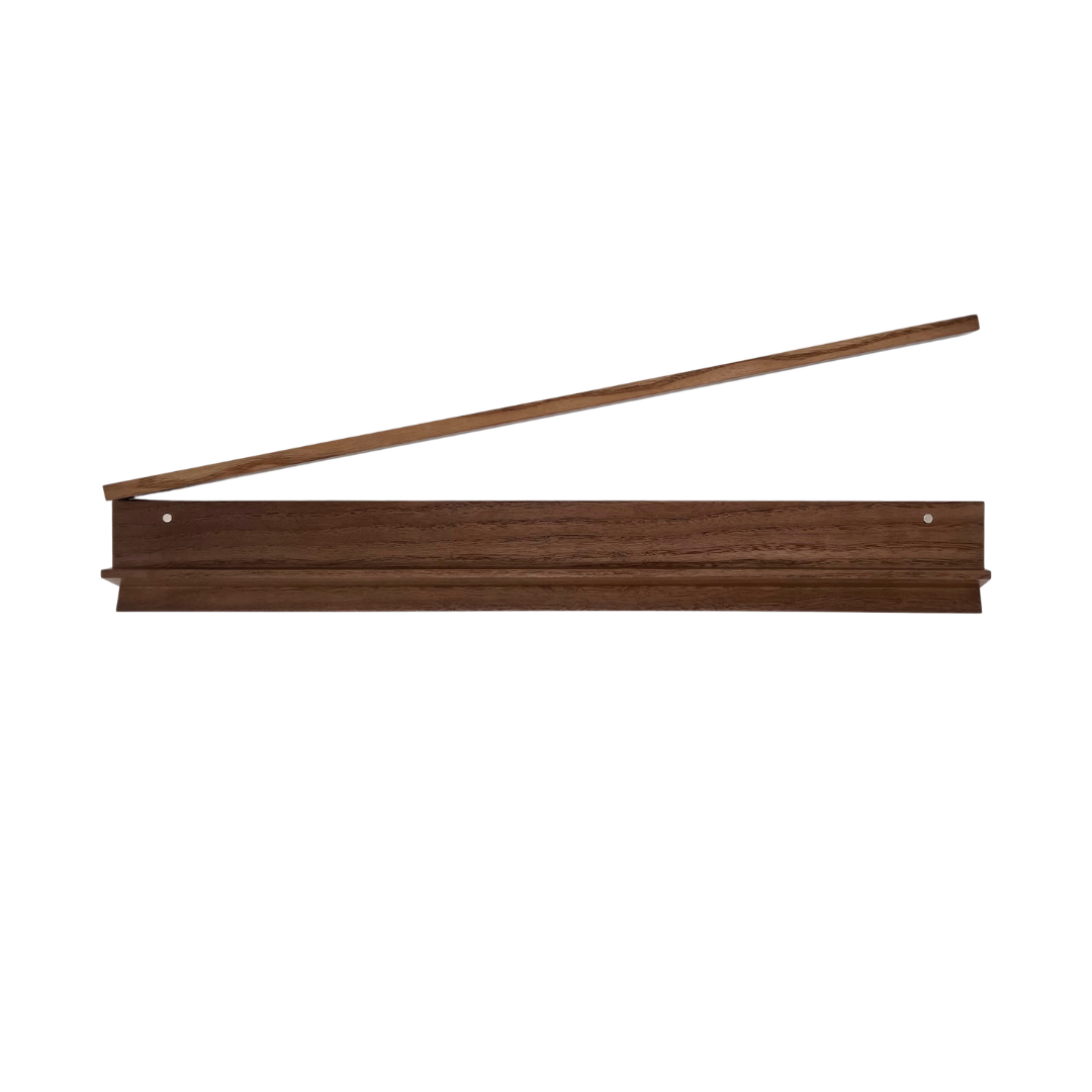 Walnut Racks and Pushers - 19" Long